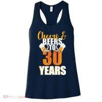 30th Birthday Cheers & Beers To 30 Years Women's Tank Top thumb 0