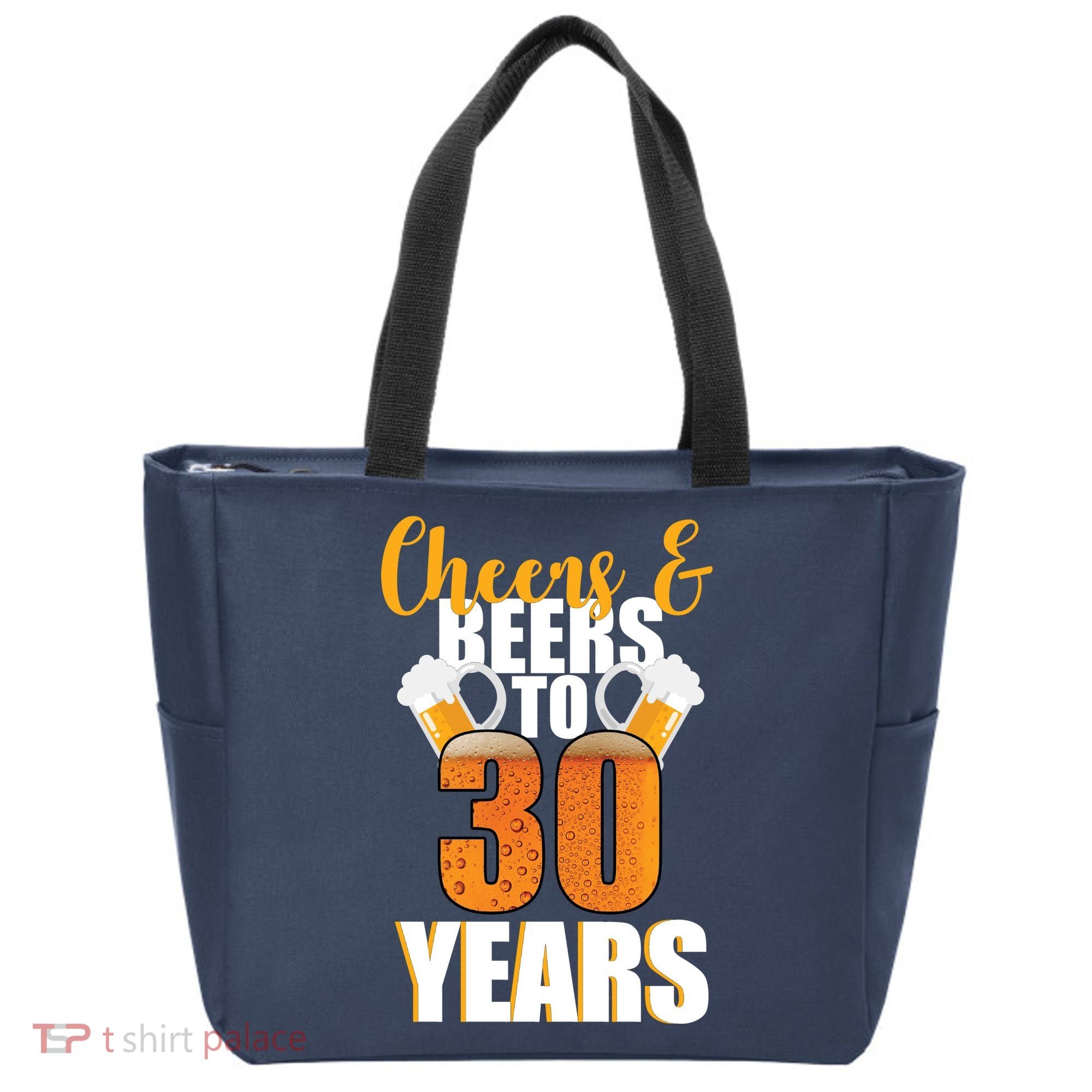 30th Birthday Cheers & Beers To 30 Years Tote Bag