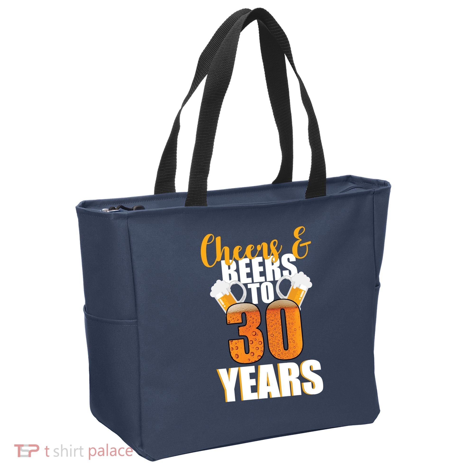 30th Birthday Cheers & Beers To 30 Years Tote Bag