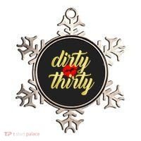 30th Birthday Dirty Thirty Limited Edition Ornament thumb 0