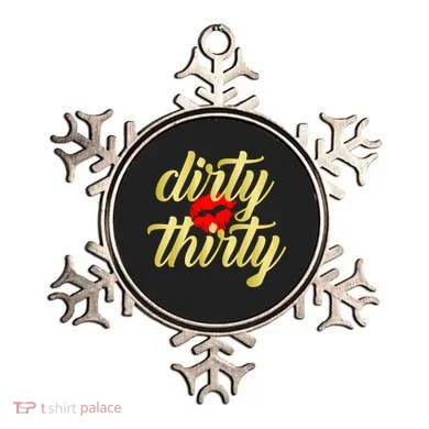 30th Birthday Dirty Thirty Limited Edition Ornament