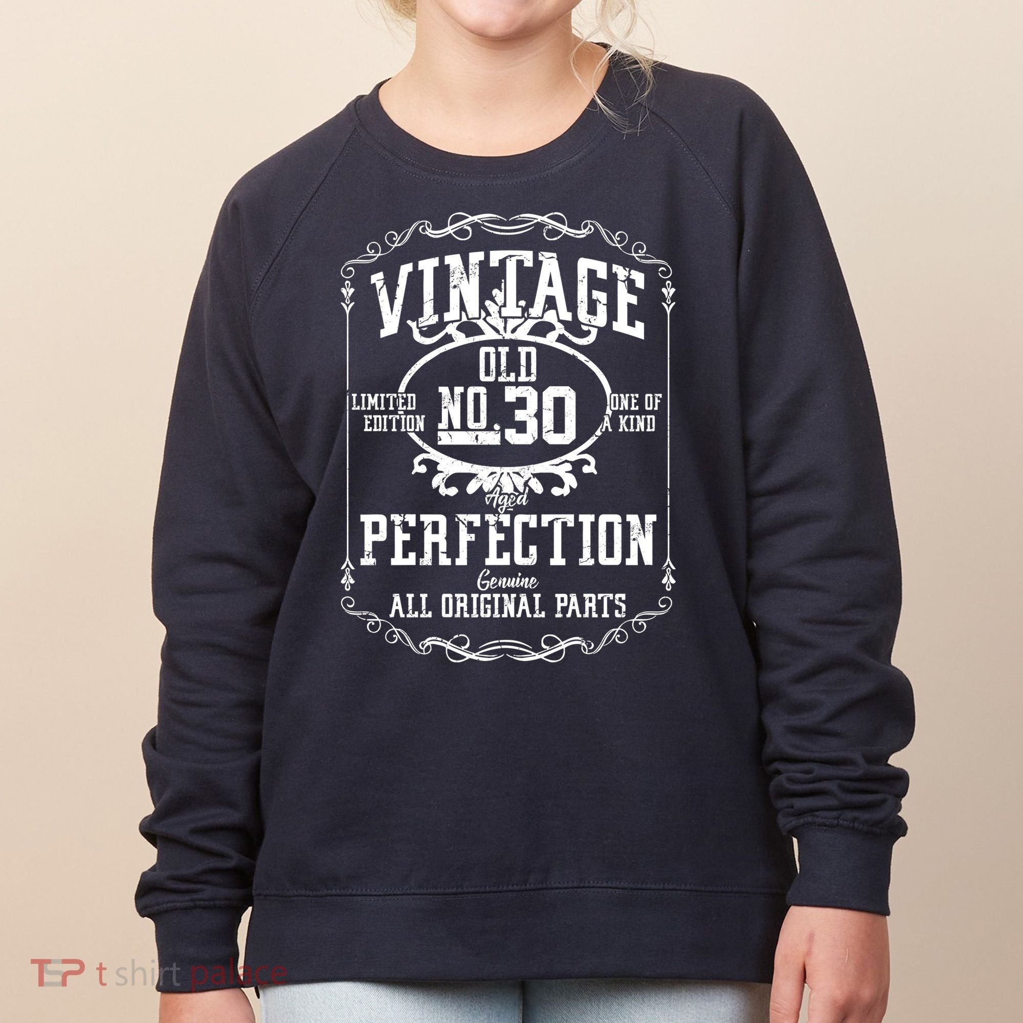 30th Birthday Genuine All Original Parts Women's Sweatshirt