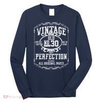 30th Birthday Genuine All Original Parts Long Sleeve Shirt thumb 0
