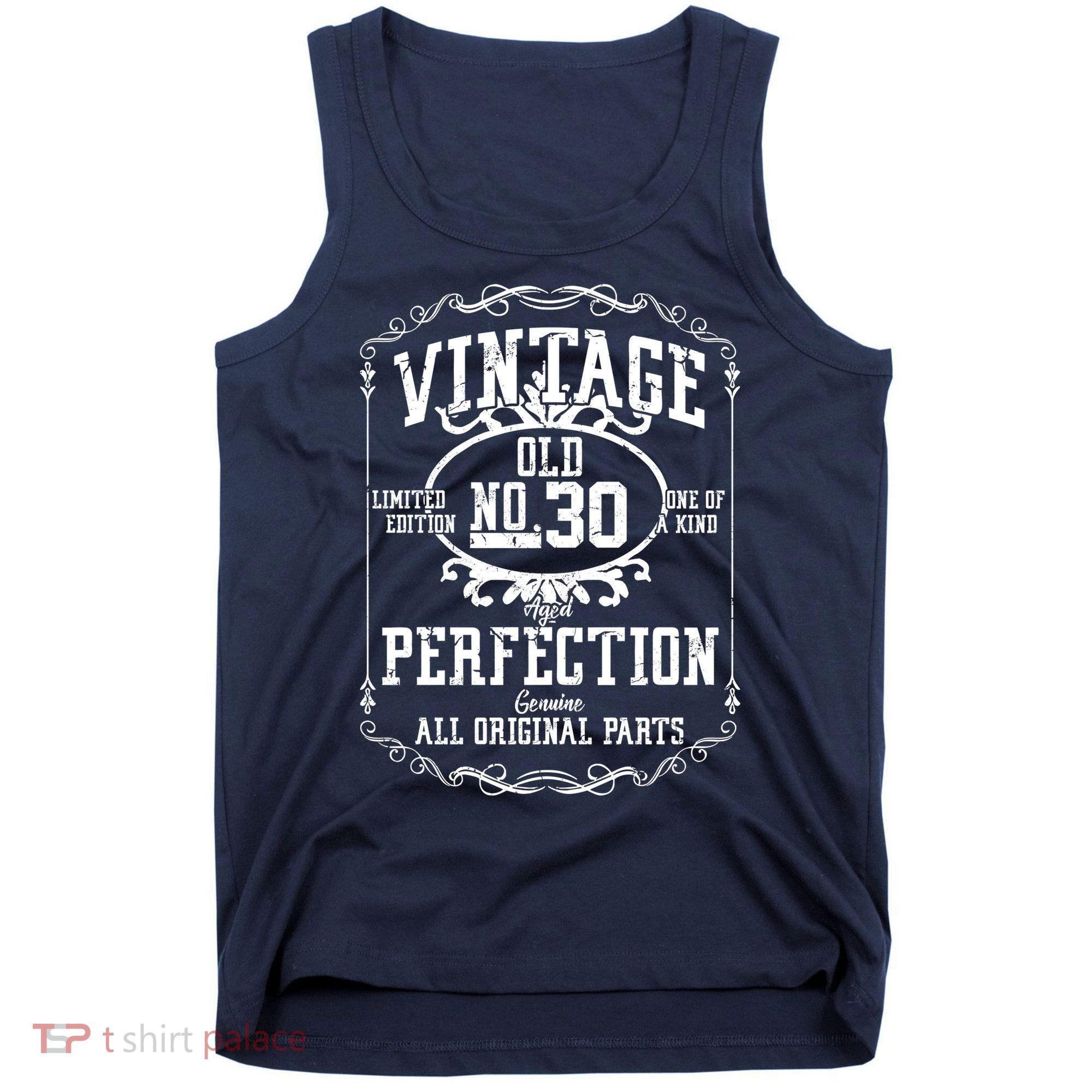 30th Birthday Genuine All Original Parts Tank Top