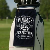 30th Birthday Genuine All Original Parts Golf Towel thumb 2