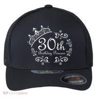 30th Birthday Princess Flexfit Unipanel Trucker Cap thumb 0
