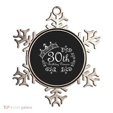 30th Birthday Princess Ornament