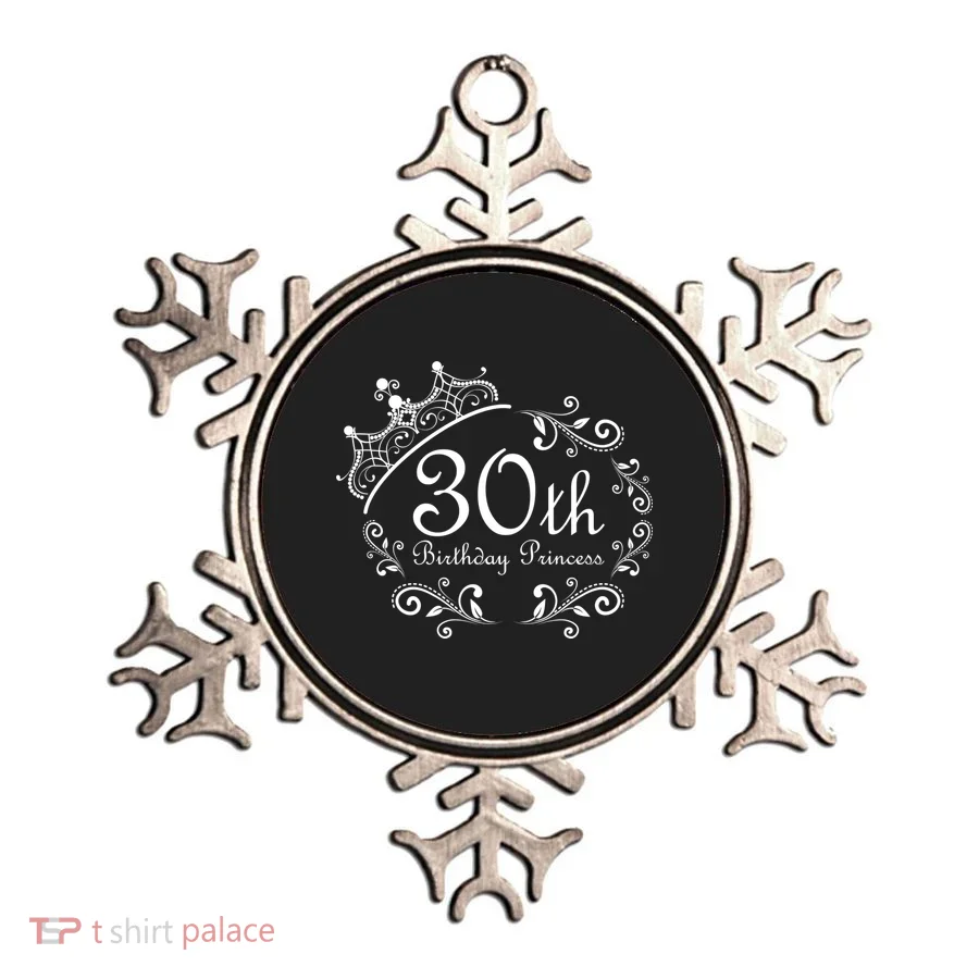 30th Birthday Princess Ornament