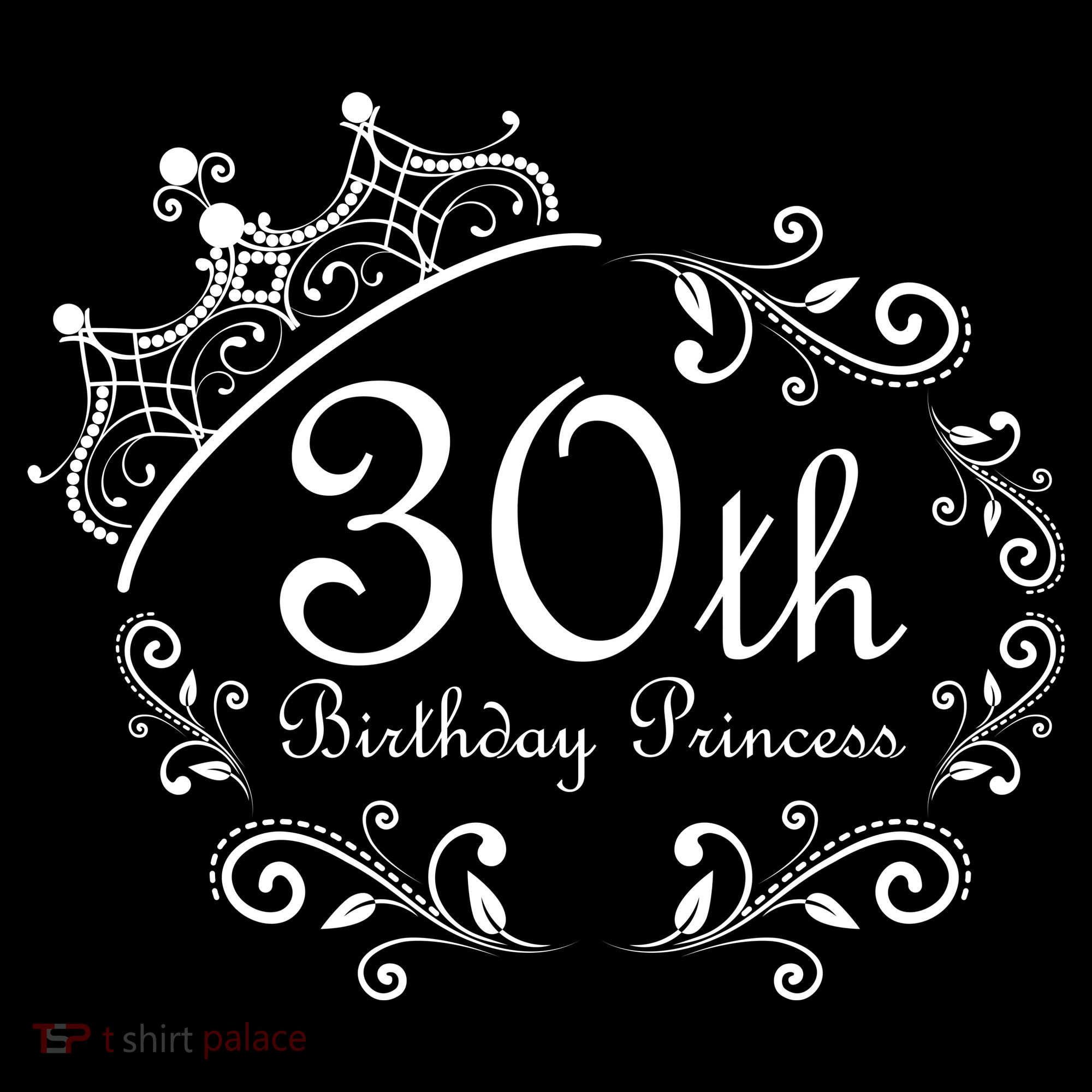 30th Birthday Princess Women's Tank Top