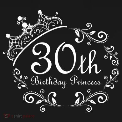 30th Birthday Princess Women's Perfect Tri Rocker Tank