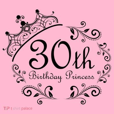 30th Birthday Princess Pajama Set