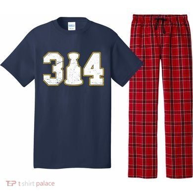 314 Hockey St. Louis Champions Pajama Set