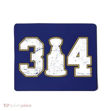 314 Hockey St. Louis Champions Mousepad
