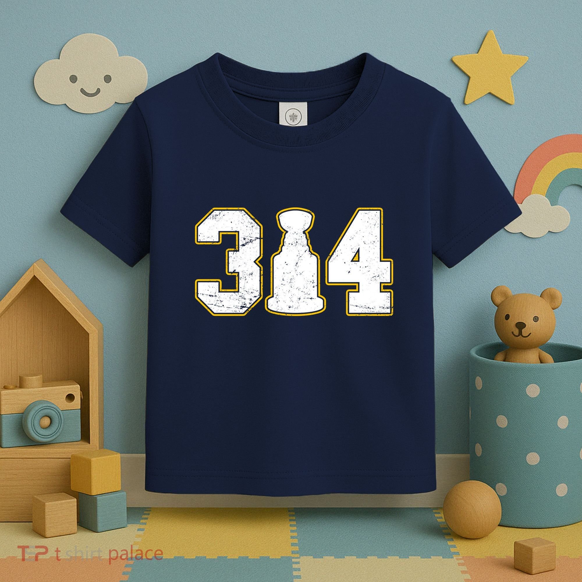 314 Hockey St. Louis Champions Toddler T-Shirt