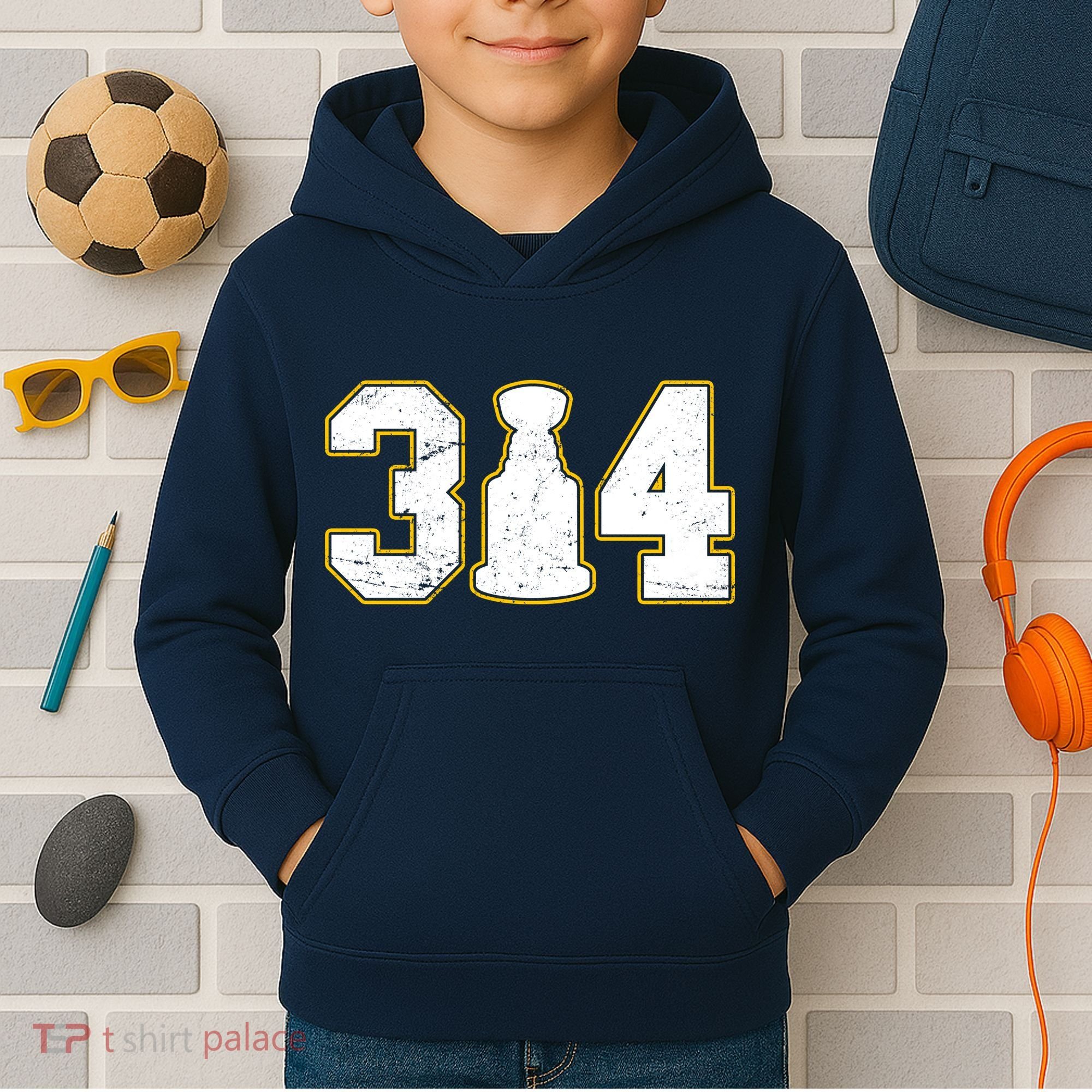 314 Hockey St. Louis Champions Kids Hoodie
