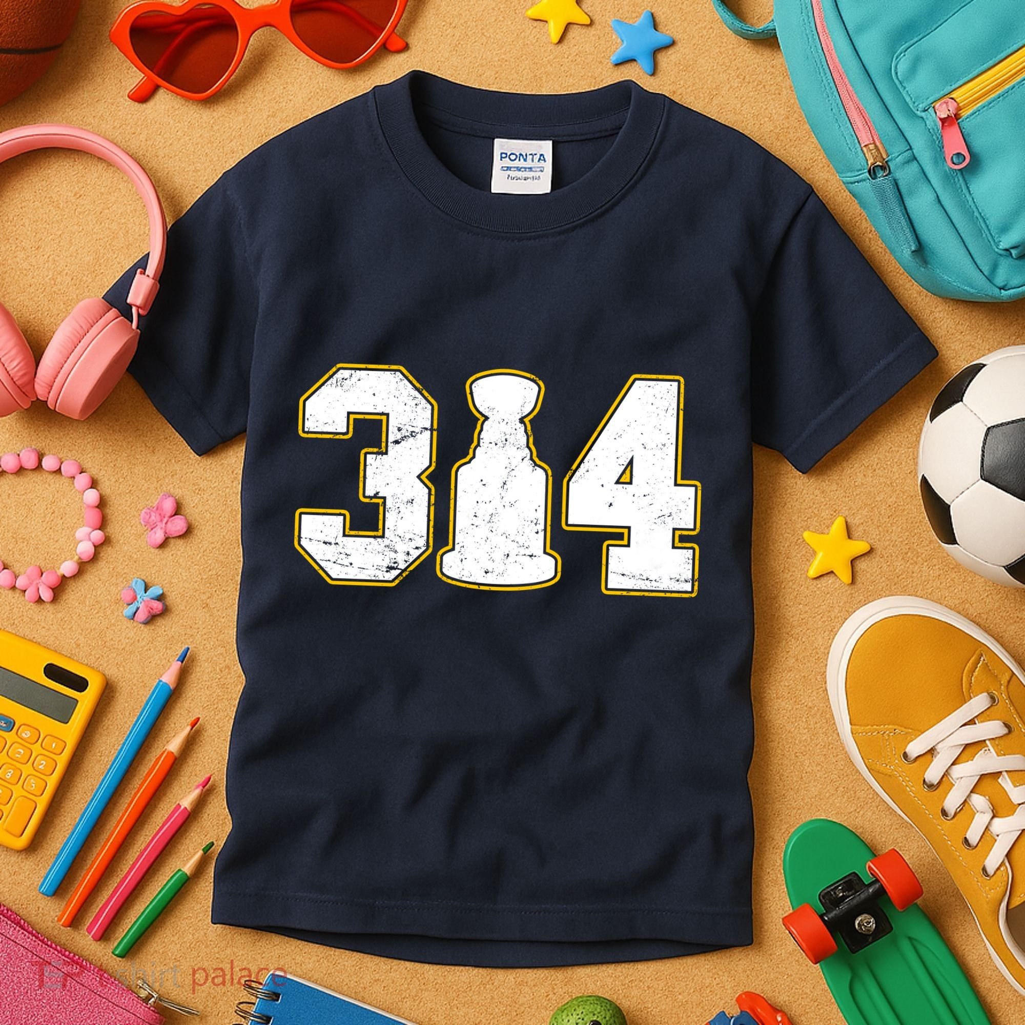 314 Hockey St. Louis Champions Kids T-Shirt