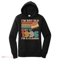 30th 1996 Birthday Retro I'm Not Old I'm A Classic Best Of Cassette Tape  Women's Hoodie thumb 0