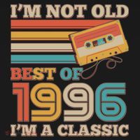 30th 1996 Birthday Retro I'm Not Old I'm A Classic Best Of Cassette Tape  Women's Tank Top thumb 5