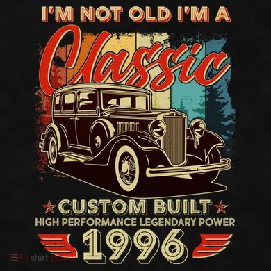 30th 1996 Birthday I'm Not Old I'm A Classic Custom Built High Performance Legendary Power  Ladies PosiCharge Tri-Blend Wicking Tank