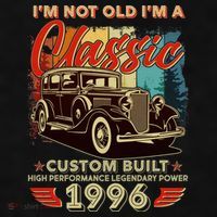 30th 1996 Birthday I'm Not Old I'm A Classic Custom Built High Performance Legendary Power  Ladies PosiCharge Tri-Blend Wicking Tank thumb 2