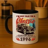 30th 1996 Birthday I'm Not Old I'm A Classic Custom Built High Performance Legendary Power  Coffee Mug thumb 4