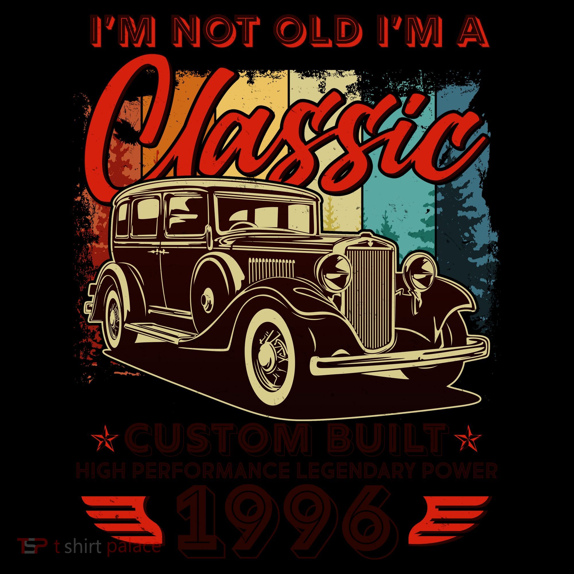 30th 1996 Birthday I'm Not Old I'm A Classic Custom Built High Performance Legendary Power  Coffee Mug