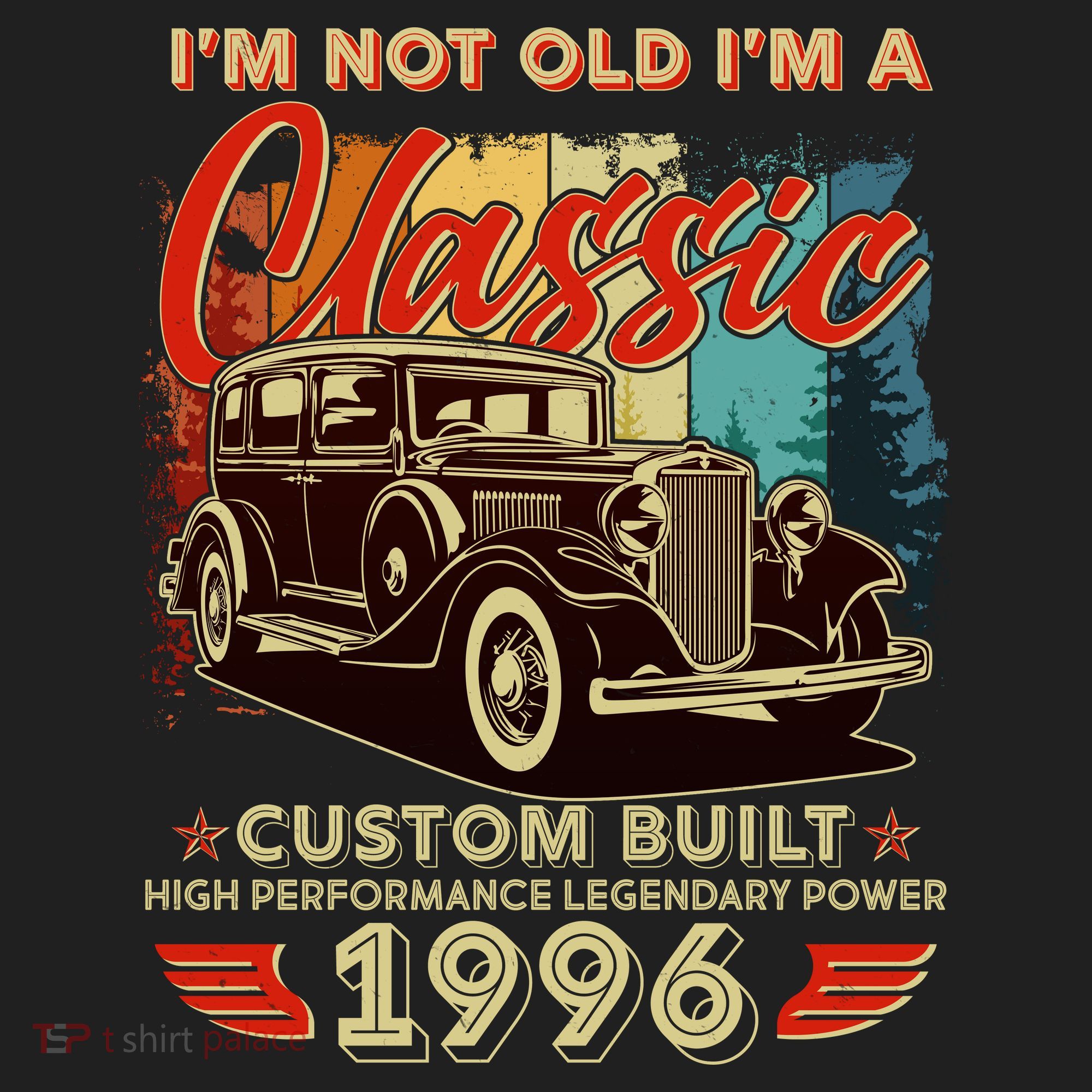 30th 1996 Birthday I'm Not Old I'm A Classic Custom Built High Performance Legendary Power  Hat