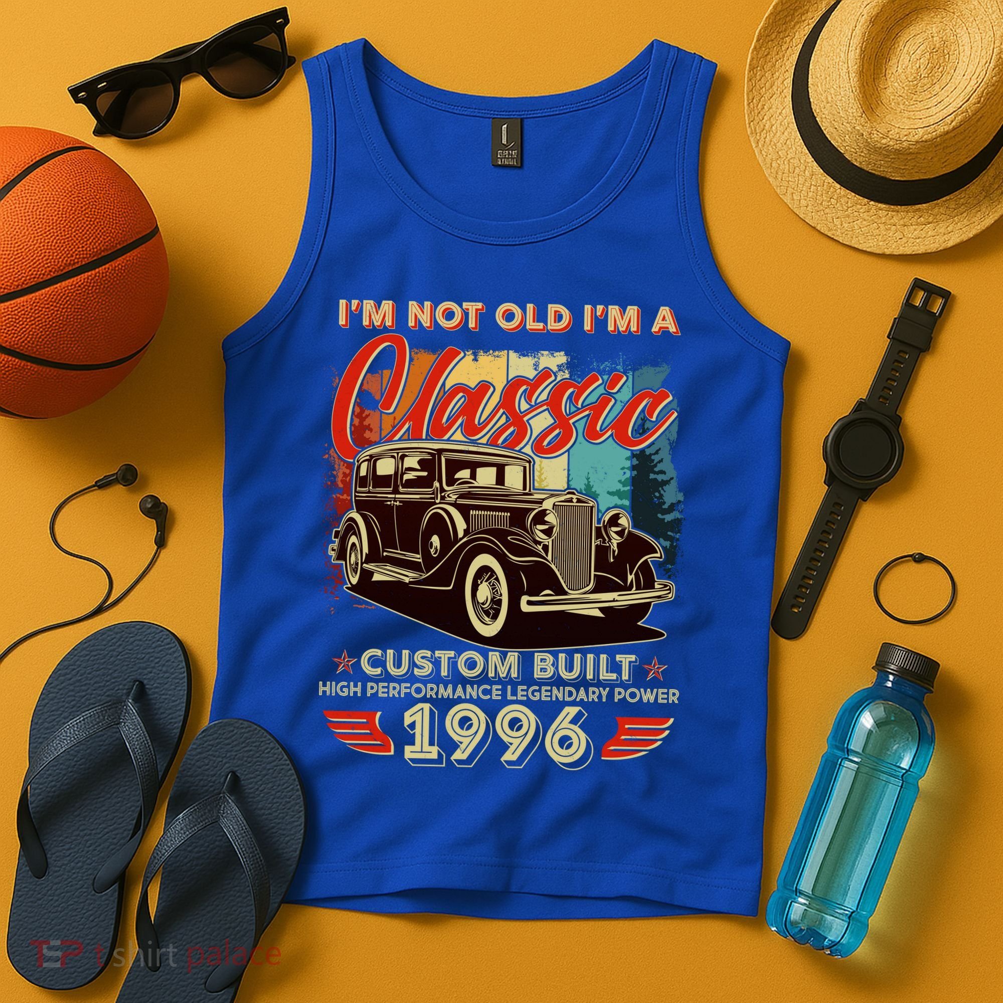 30th 1996 Birthday I'm Not Old I'm A Classic Custom Built High Performance Legendary Power  Tank Top