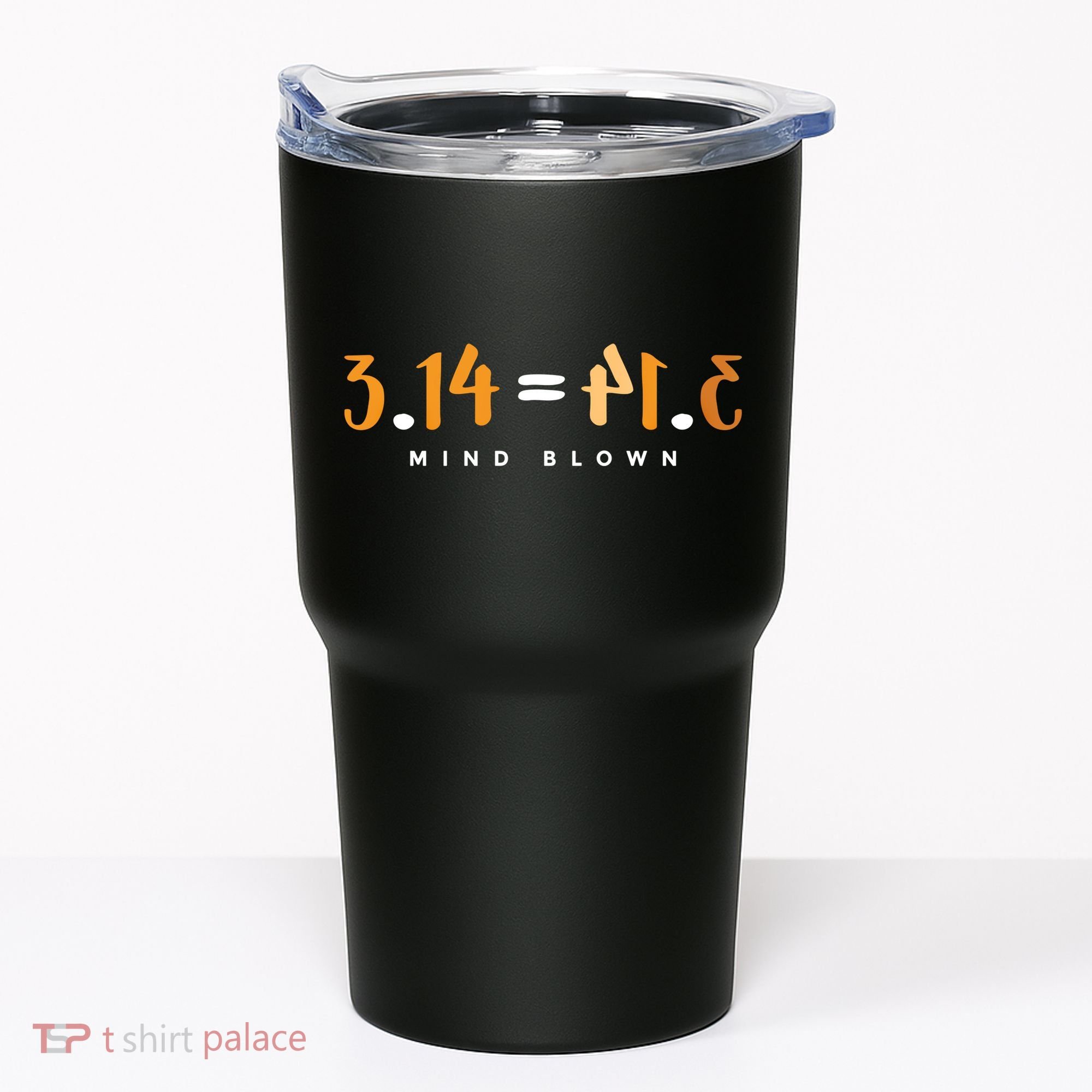 3 14 Pie Mind Blown Funny Math Pi Day Mathematics Gift Tumbler