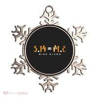 3 14 Pie Mind Blown Funny Math Pi Day Mathematics Gift Ornament thumb 0