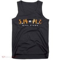 3 14 Pie Mind Blown Funny Math Pi Day Mathematics Gift Tank Top thumb 0