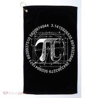 3 14 Pi Math Teacher Happy Pi Day Meaningful Gift Golf Towel thumb 0