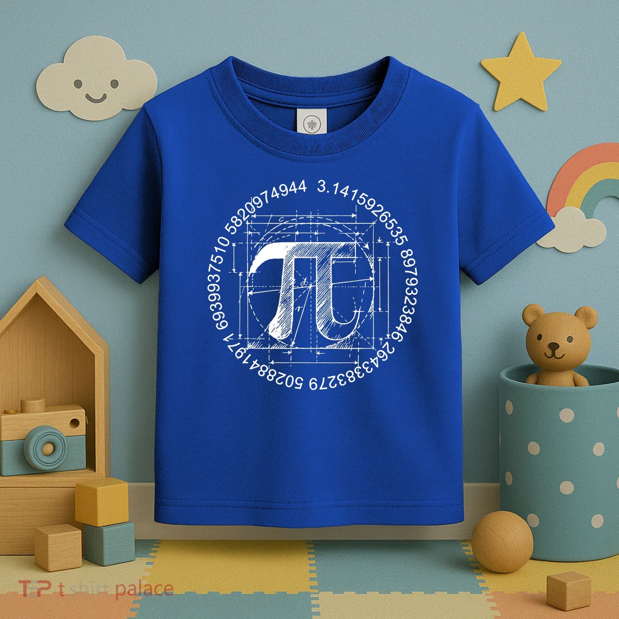 3 14 Pi Math Teacher Happy Pi Day Meaningful Gift Toddler T-Shirt