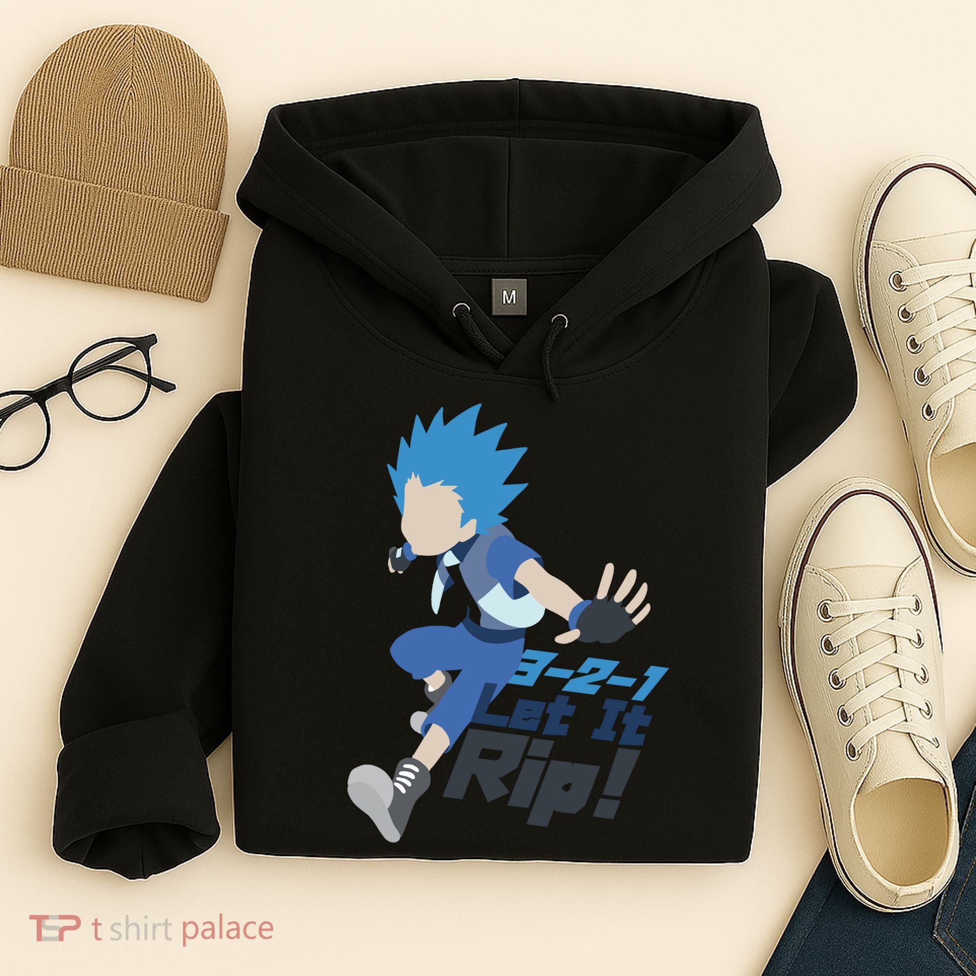 321 Let It Rip Anime Hoodie