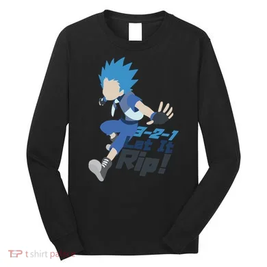 321 Let It Rip Anime Long Sleeve Shirt