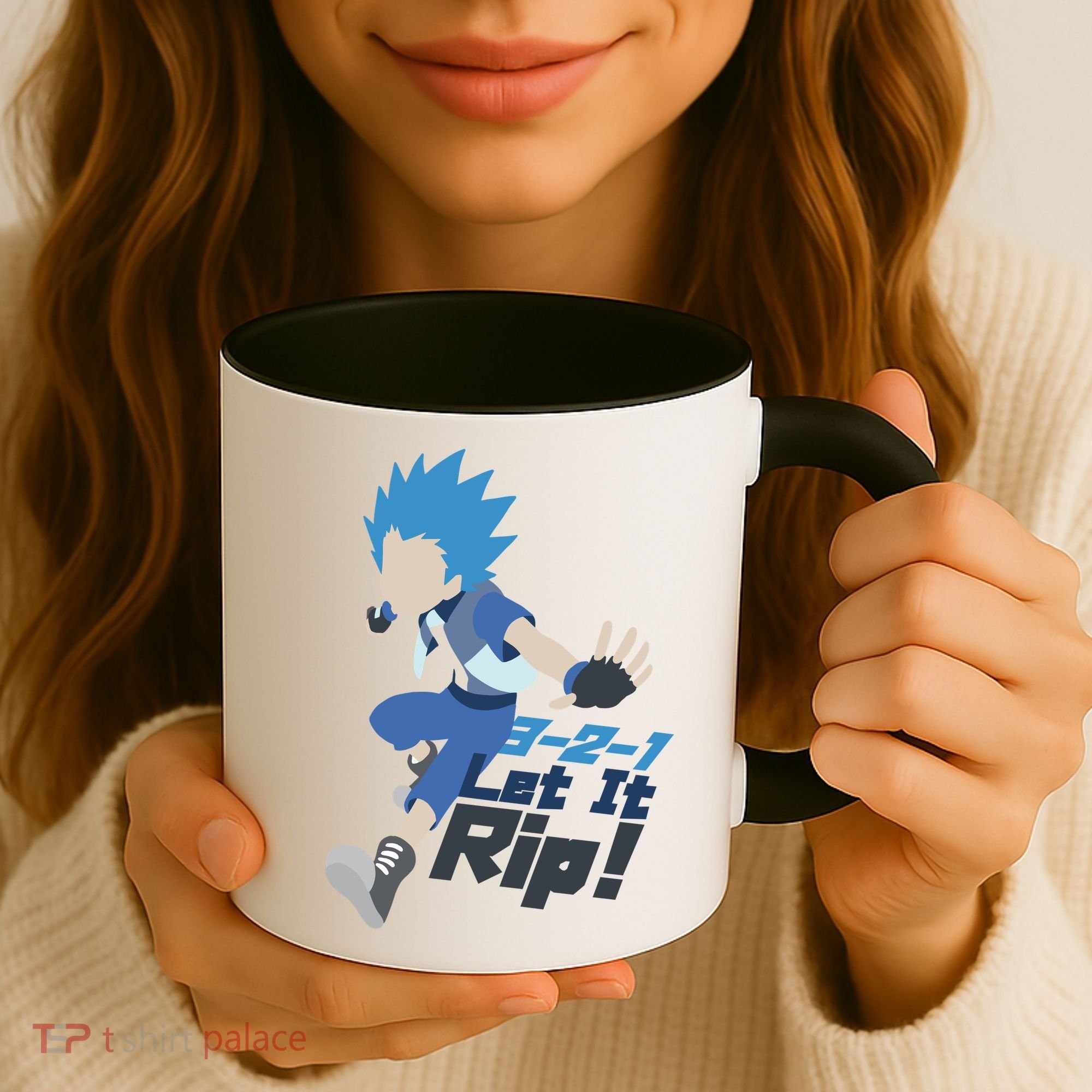 321 Let It Rip Anime Coffee Mug