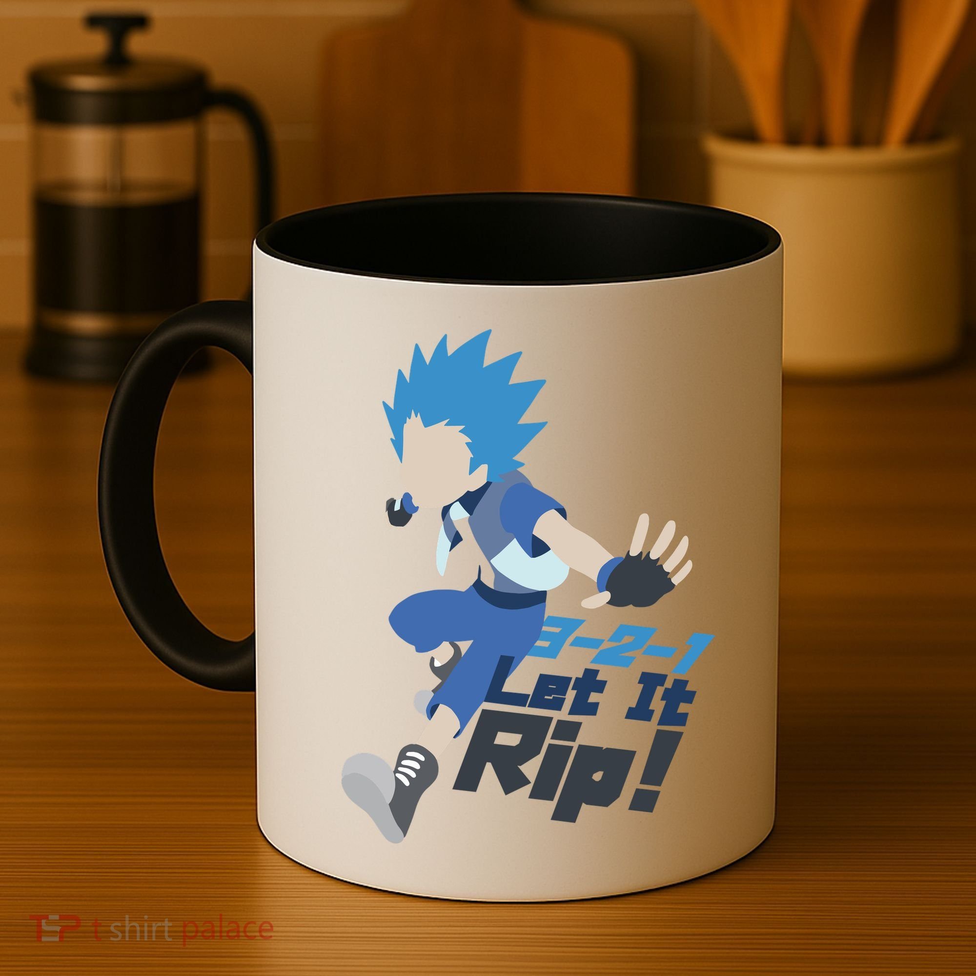 321 Let It Rip Anime Coffee Mug