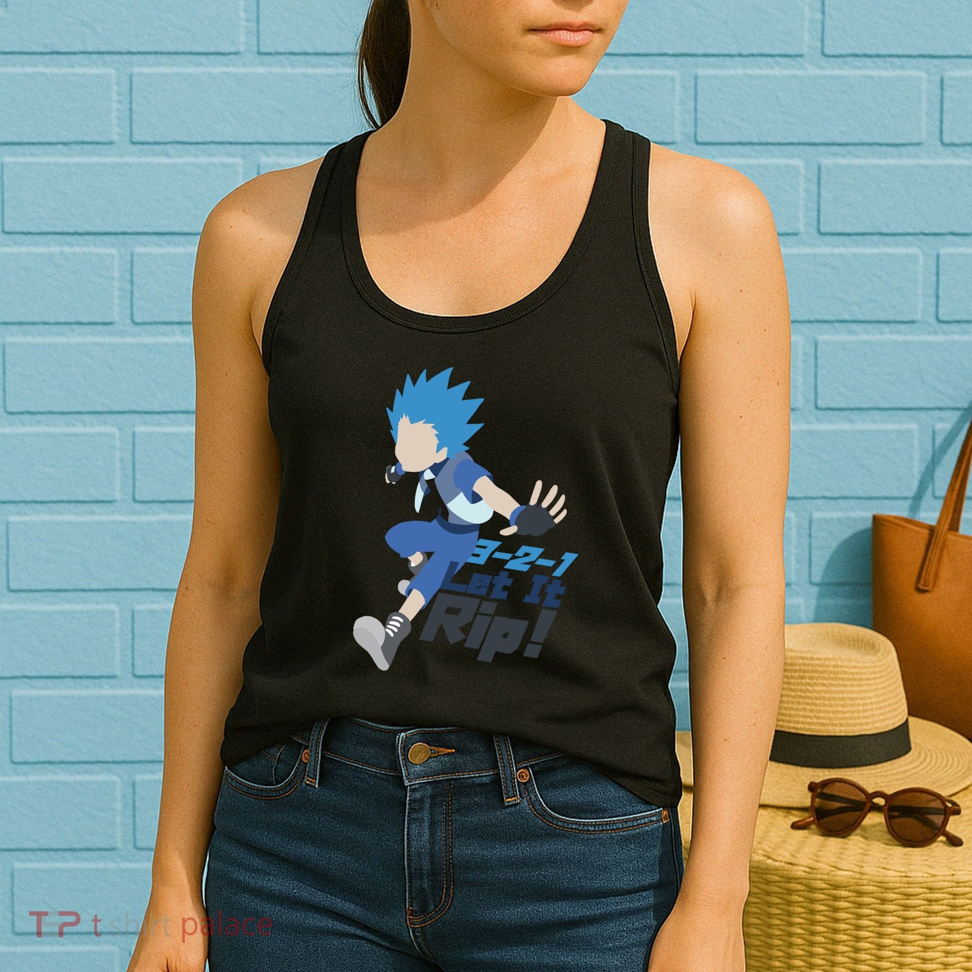 321 Let It Rip Anime Women's Tank Top