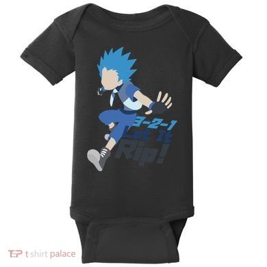 321 Let It Rip Anime Baby Bodysuit