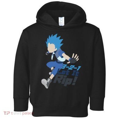 321 Let It Rip Anime Toddler Hoodie