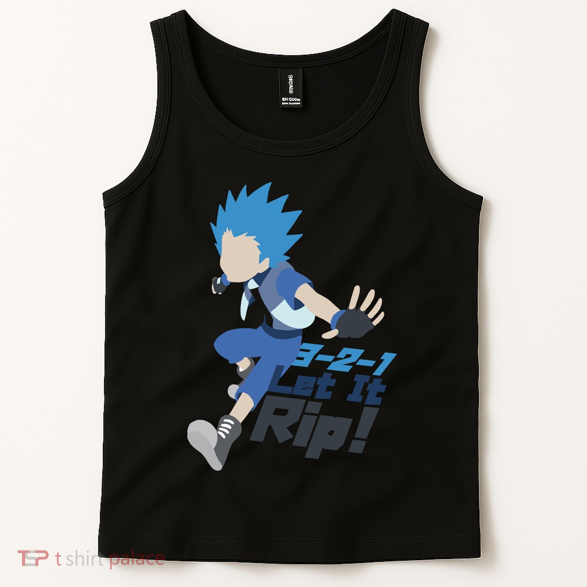 321 Let It Rip Anime Tank Top