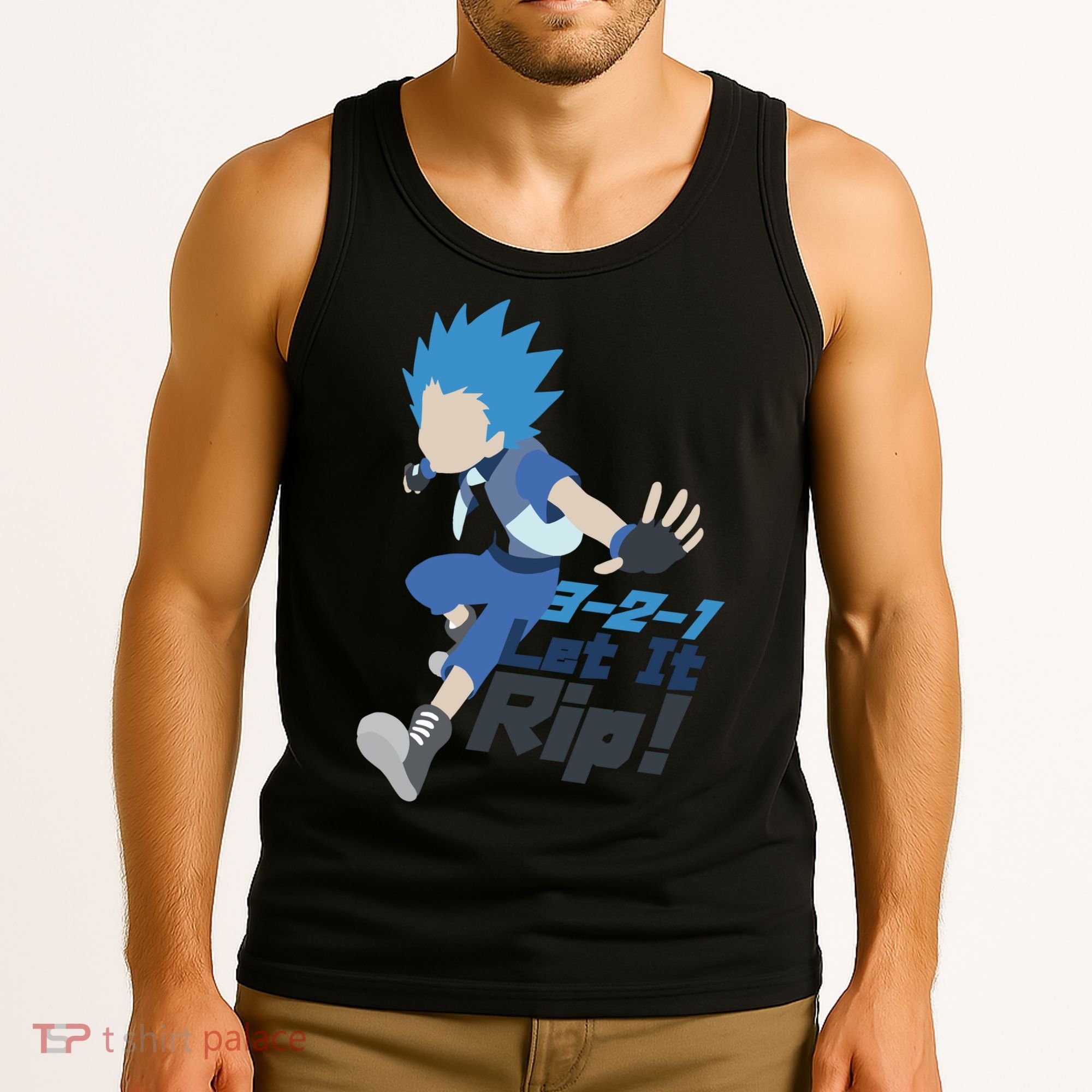 321 Let It Rip Anime Tank Top