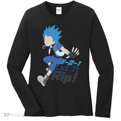 321 Let It Rip Anime Women's Long Sleeve Shirt