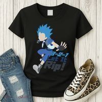 321 Let It Rip Anime Women's T-Shirt thumb 3