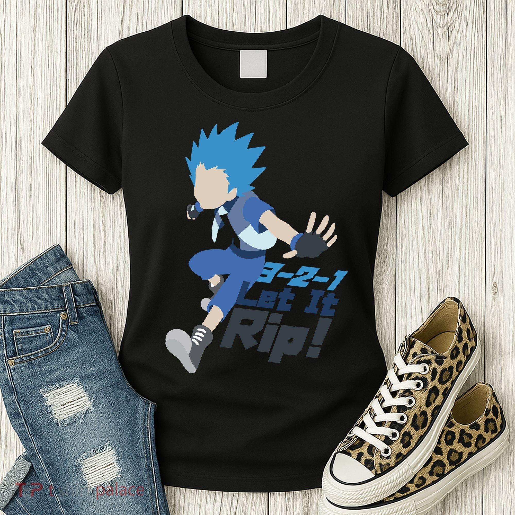 321 Let It Rip Anime Women's T-Shirt