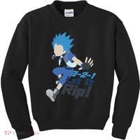 321 Let It Rip Anime Kids Sweatshirt thumb 0
