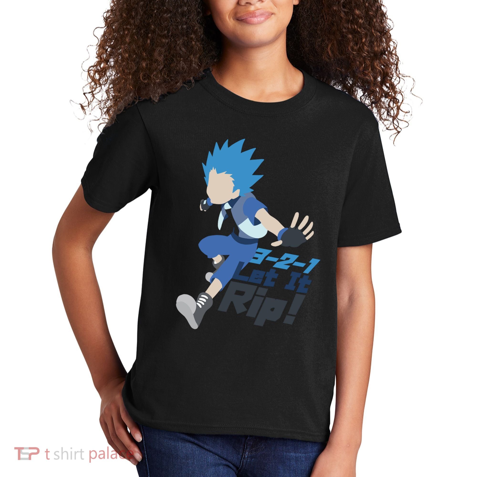 321 Let It Rip Anime Kids T-Shirt