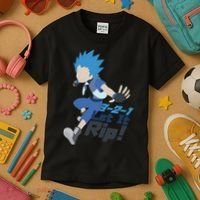 321 Let It Rip Anime Kids T-Shirt thumb 3