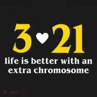 3 21 Life Is Better With An Extra Chromosome Down Syndrome Doggie Tank thumb 4