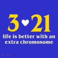 3 21 Life Is Better With An Extra Chromosome Down Syndrome Kids Long Sleeve Shirt thumb 2